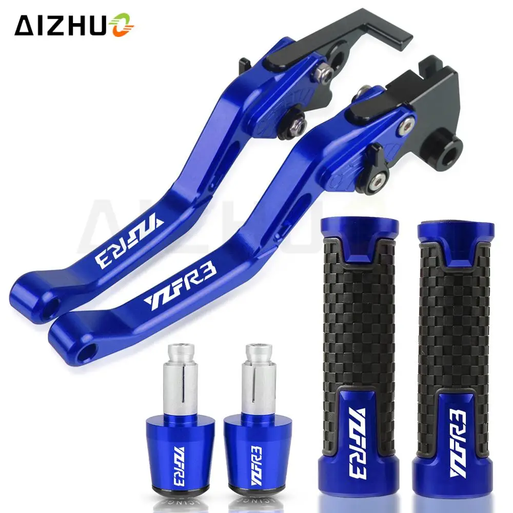 

For Yamaha YZFR3 YZF-R3 YZF R3 2015 2016 2017 2018 2019 2020 Motorcycle Accessories Handlebar Hand Grip Ends Brake Clutch Levers