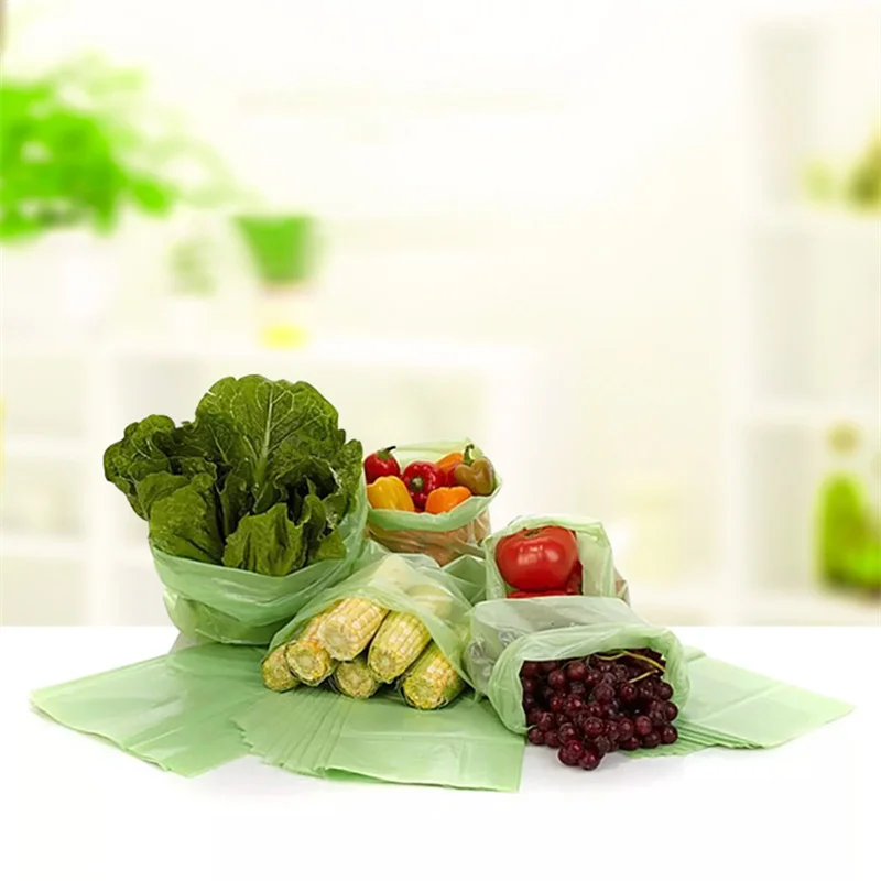 

Reusable Food Grade Plastic Wrap Cover Household Storage Bag Long-lasting Preservation Fruit Vegetable Bag Kitchen Fresh Keeping