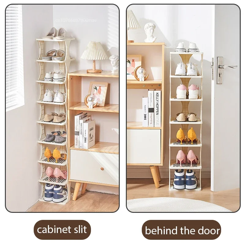Полка для обуви домашний дверной проем многослойный шов офисный общежитие шкаф