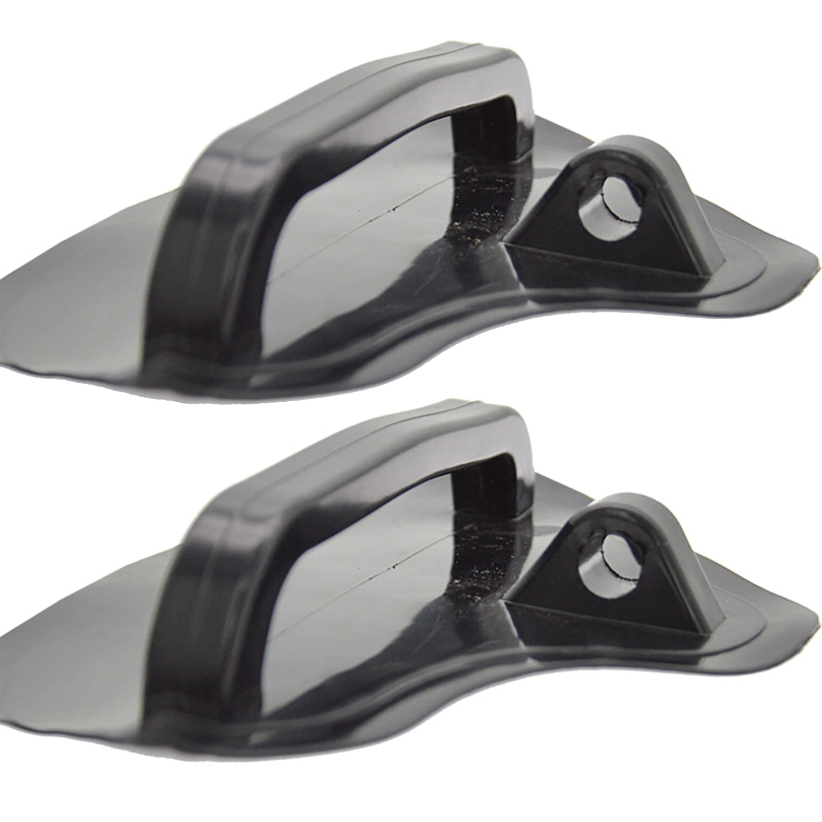 

Safety Buckle Kayak Handle Traction Universal 2PCS 7.2*11.5cm Black For Rubber Boat Hand Pulling Inflatable Durable