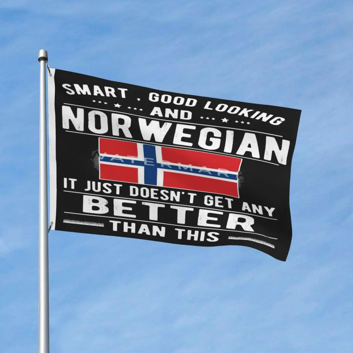 

Норвежский флаг, Норвежское наследие, Фотофон, современный, легко повесить, яркие цвета, драпировка