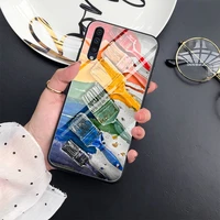 glass protection shell for samsung galaxy s21plus s20fe s10 s21ultra m40s a20s a51 a52 a12 a71 a13 5g abstract art graffiti case