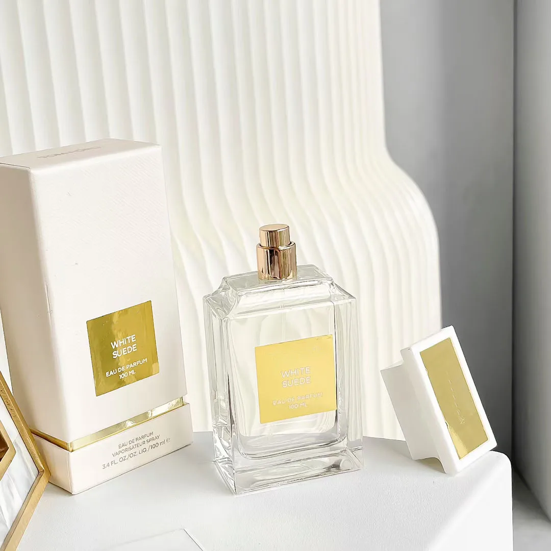 

TF02high quality men Tom perfume ford white suede women natural taste floral long lasting with atomizer for men fragrances