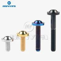 wanyifa titanium ti bolt m5x10121520253035mm torx t25 head screws for ride modification fastener