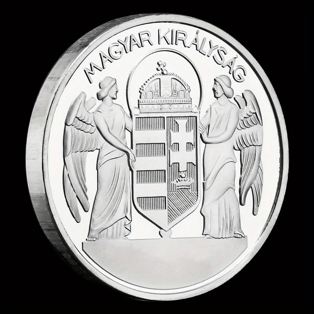 Коллекционная серебряная монета Holtimiklos King of Hungary креативный неполютный подарок