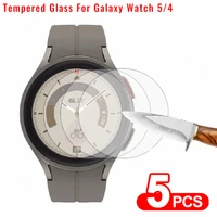 9h tempered glass for samsung galaxy watch 5 screen protectors 40mm 44mm protective film for samsung watch 4 4 classic 46mm