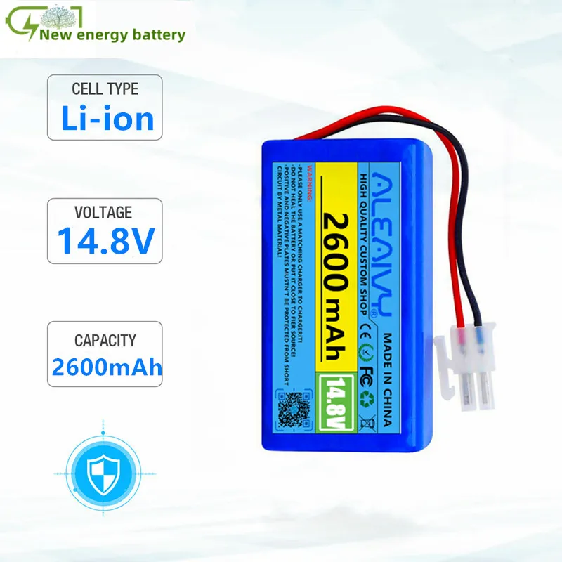 

14.4v 14.8V 3500mAh Li-ion Rechargeabe battery for ILIFE ecovacs A4s, A4, A6, A9, V7, V7s, V7s Pro Robotic Vacuum Cleaner Chuwi