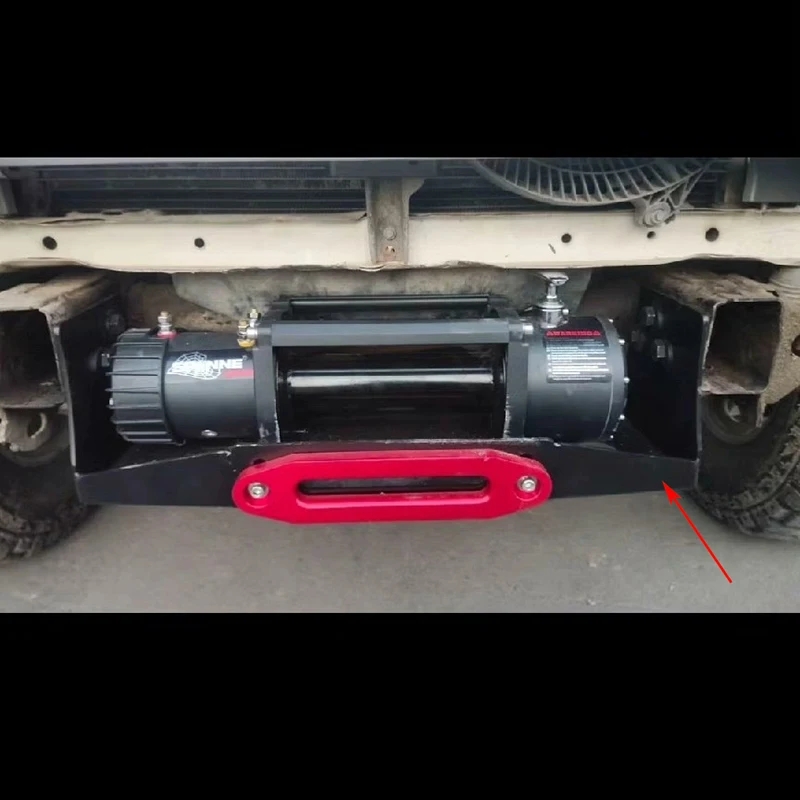 Фото Крепление для лебедки Nissan Patrol Y60 из утолщенной марганцевой стали, не требующее врезки, для Nissan Safari №5