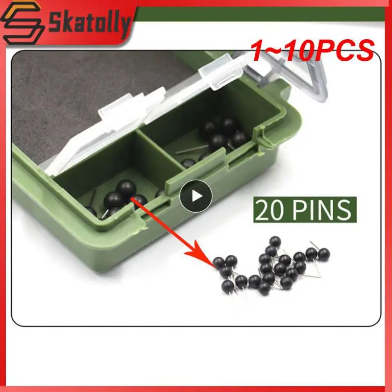 

1~10PCS Carp Fishing Tackle Box Stiff Hair Rig Board With Fishing Carp Pins Rig Box Tackle Box Y8O5