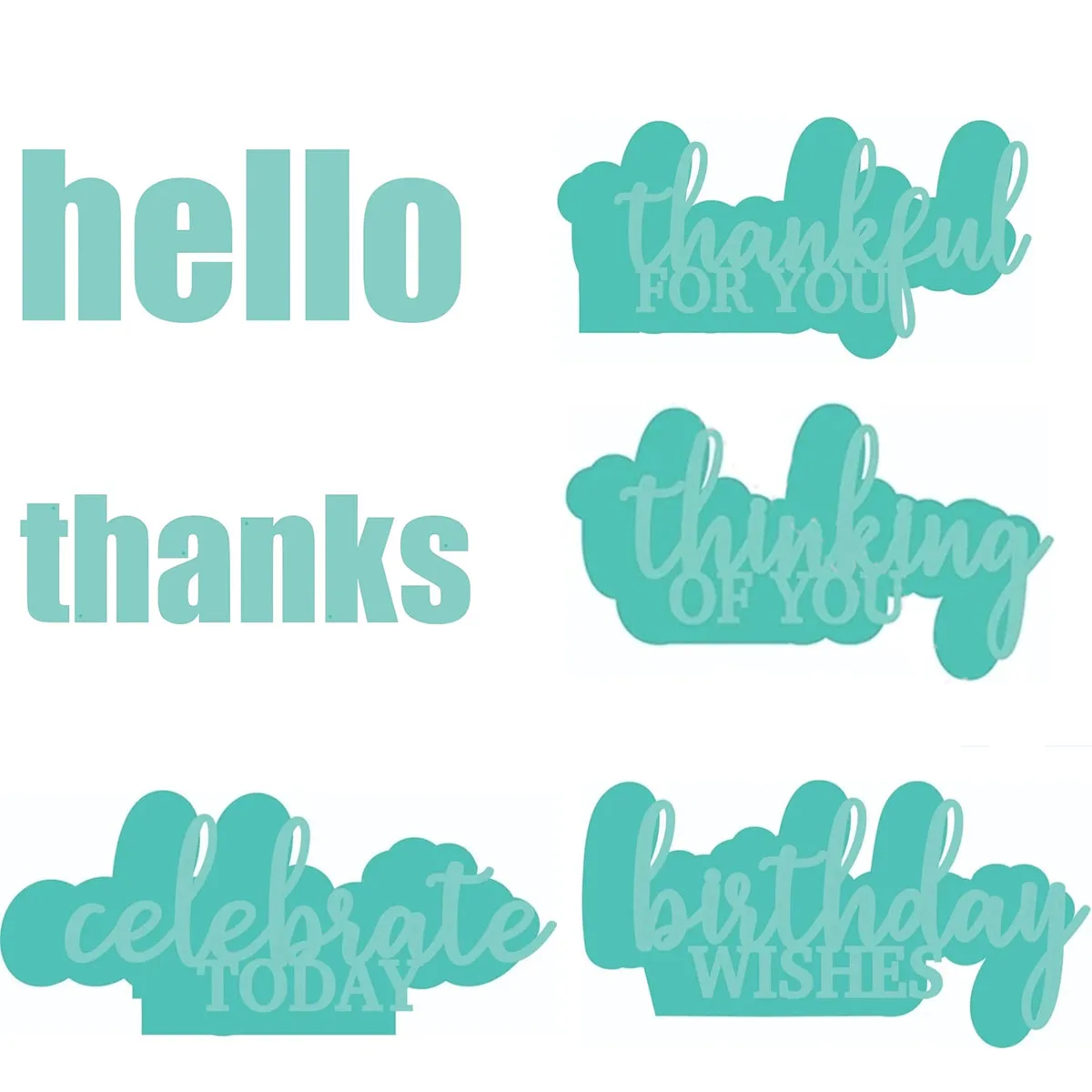 

Word Metal Cutting Dies No Silicone Stamps For Scrapbook Decoration Embossing Craft DIY Greeting Card Handmade Christmas New