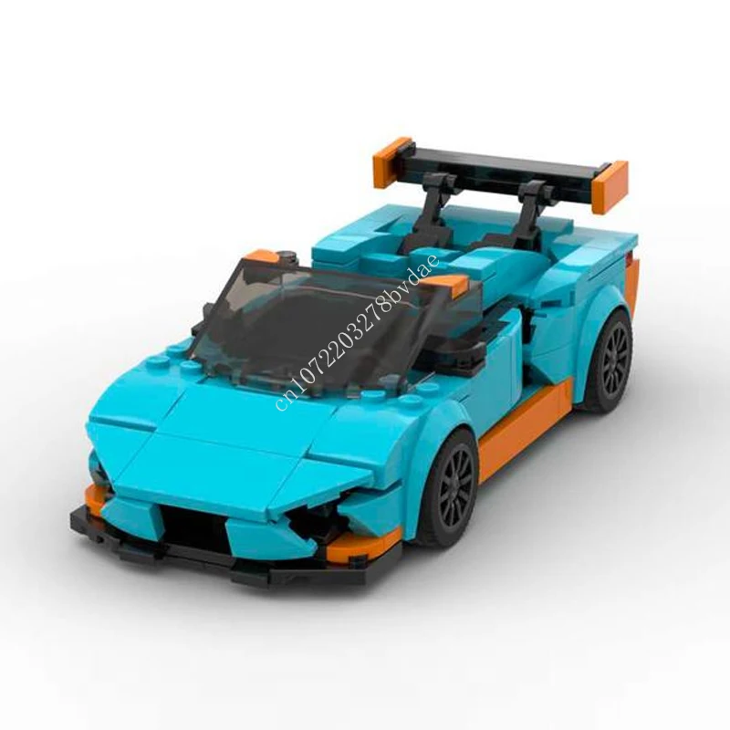 

292 шт., Детский конструктор MOC Speed Champion, спортивный автомобиль