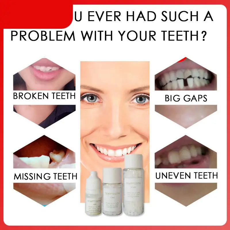 

Makeup Dentures modified Temporary Teeth Homemade Dentures Missing teeth Whitening Teeth Filling Materials Denture Care
