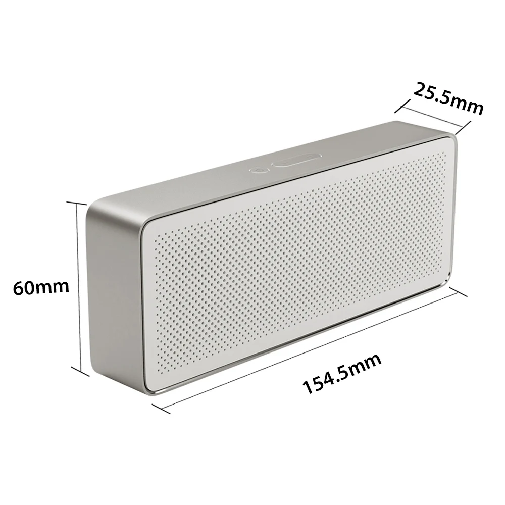 

Speaker Square Box 2 Stereo HD Sound Quality Soundbox Bass Speakers Music Audio Player Music Amplifier with Mic