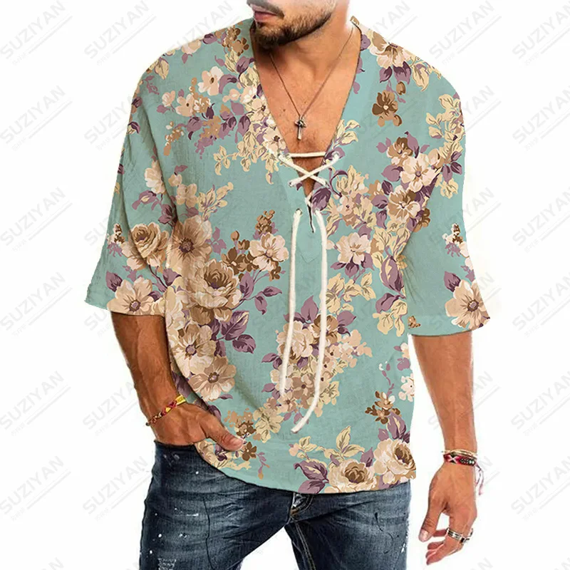 

Resorts Leisure Hot Features Especial Funny Patterns Summer Kinds Of Summer Cotton And Linen Shirt Summer For Men British