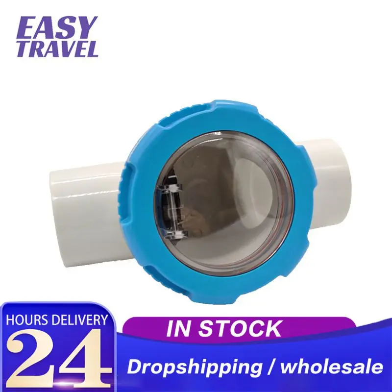 

2021New Non Return Clear Chamber Visual Check Flapper Valve 63mm For Swimming Pool Accessories Dropping Hot