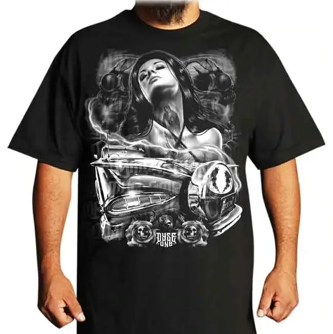 Мужская футболка Ecstasy Lowrider Dyse One Chicano Tattoo Art