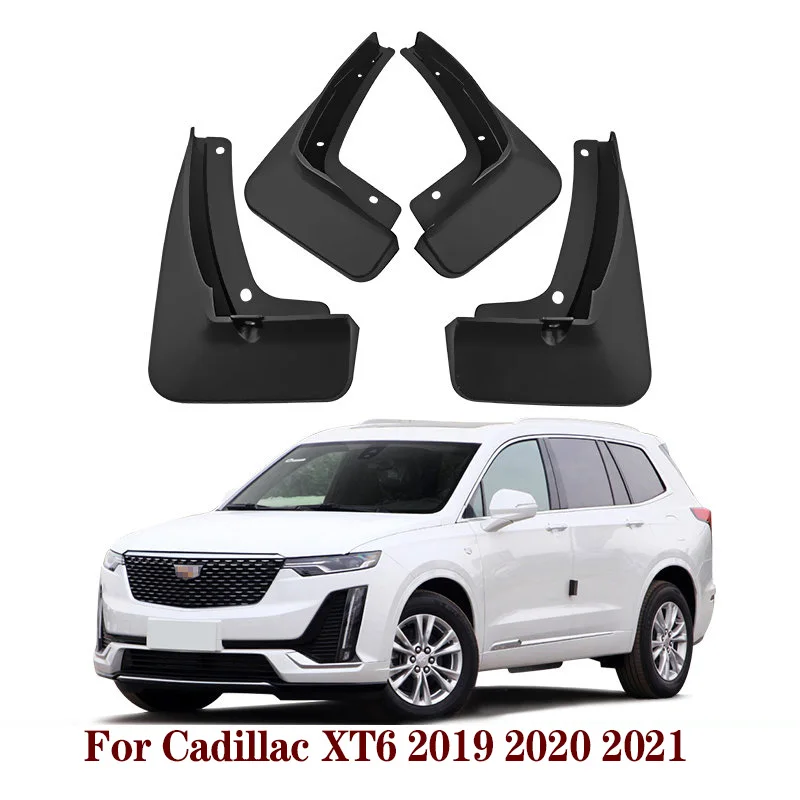 

Mud Flaps For Cadillac XT6 2019 2020 2021 Splash Guards Fender MudFlaps Front Rear Mudguards Car Accessories