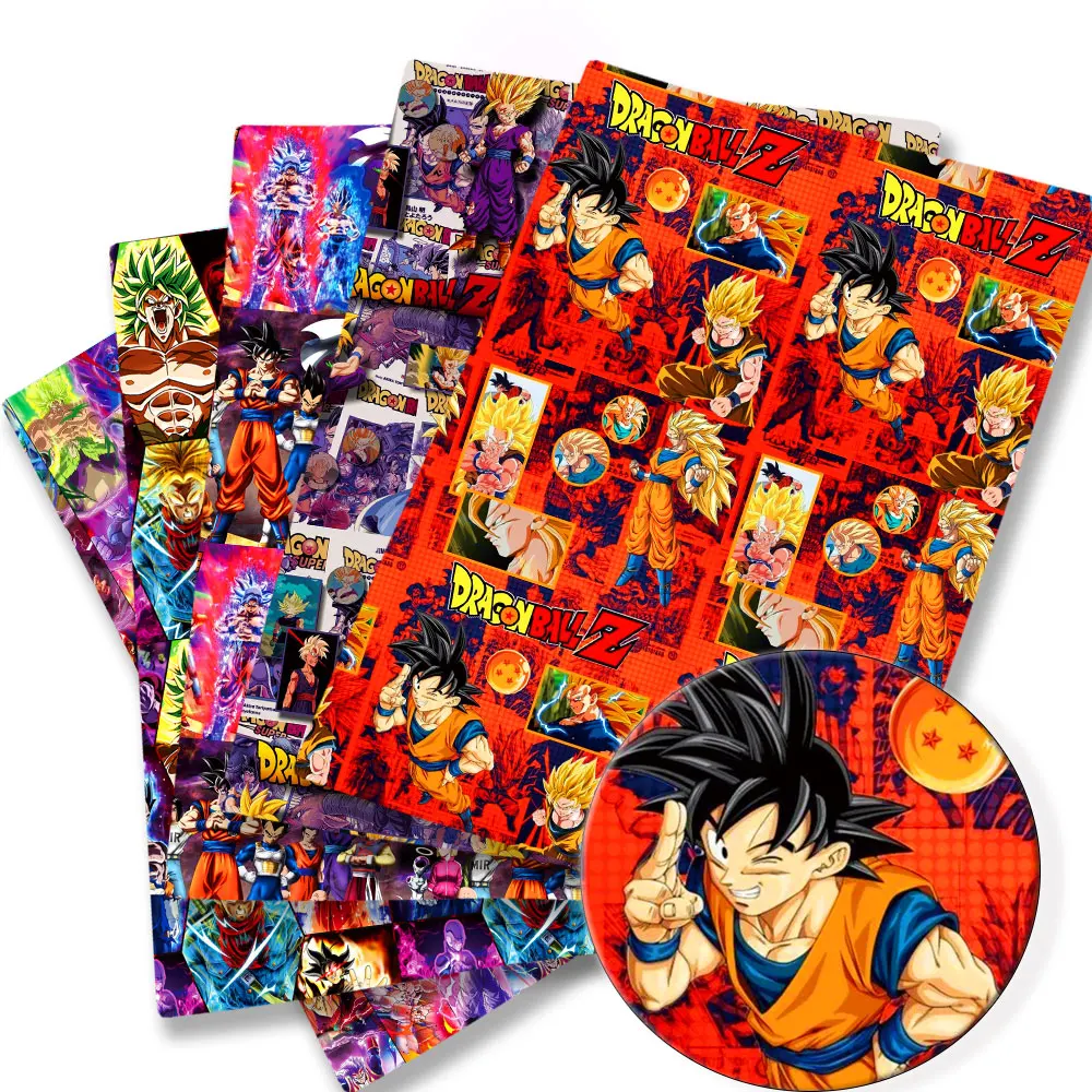 dragon ball Anime peripherals Fabric 140*50cm DIY Sewing Patchwork Quilting Baby Dress Printed Fabric Fabric Sewing Kids Fabric