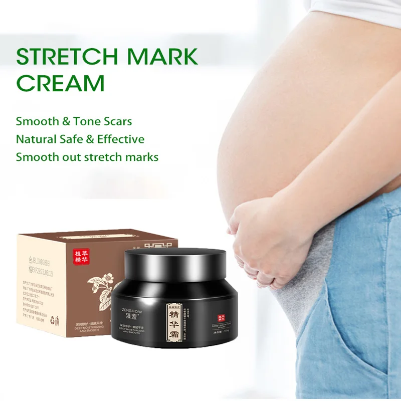 

ZHENXIU 50g Stretch Mark Removal Cream Pregnancy Scar Repair Postpartum Anti-Wrinkle Pregnant Women Stretch Marks Treatment Crea