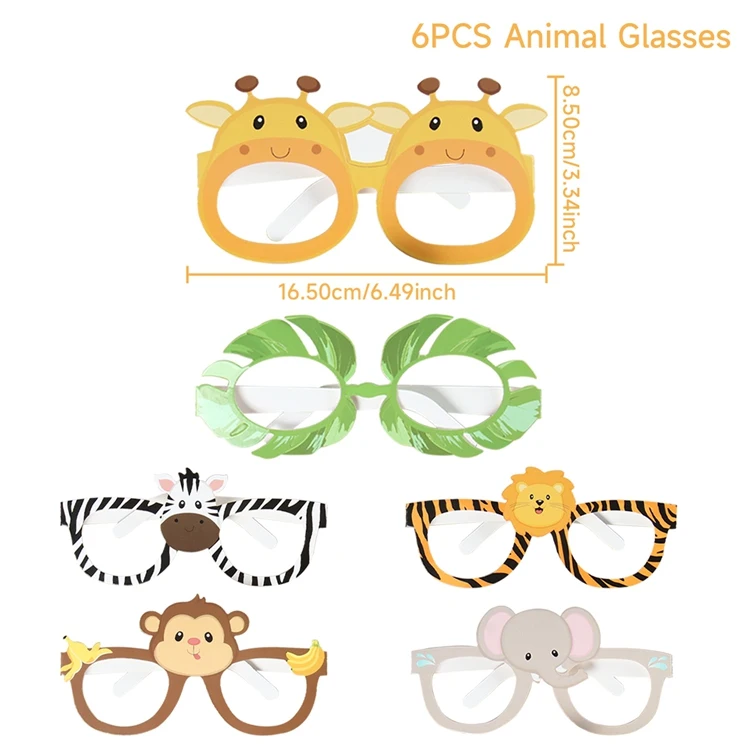 

Набор посуды с животными из джунглей QIFU