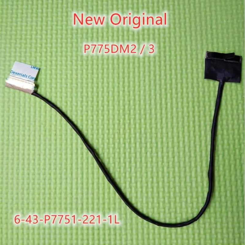 

Новинка оригинальный кабель ЖКД для Clevo P775DM2/3 lcd 6-43-P7751-221-1L 40pin NVSR EDP LCD LVDS кабель для P650/P670/P655/P775/P870