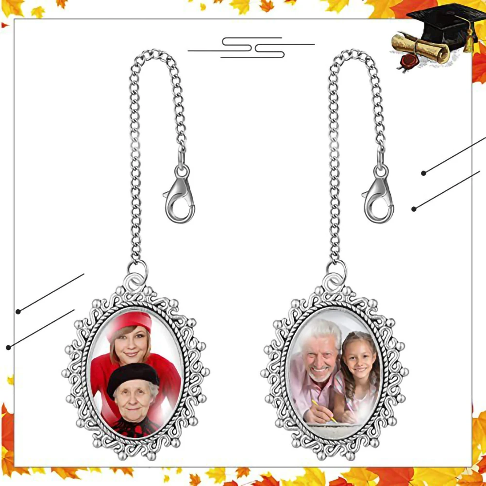 

Graduation Season Cap Tassels DIY Graduate Memorial Photo Time Gems Pendant