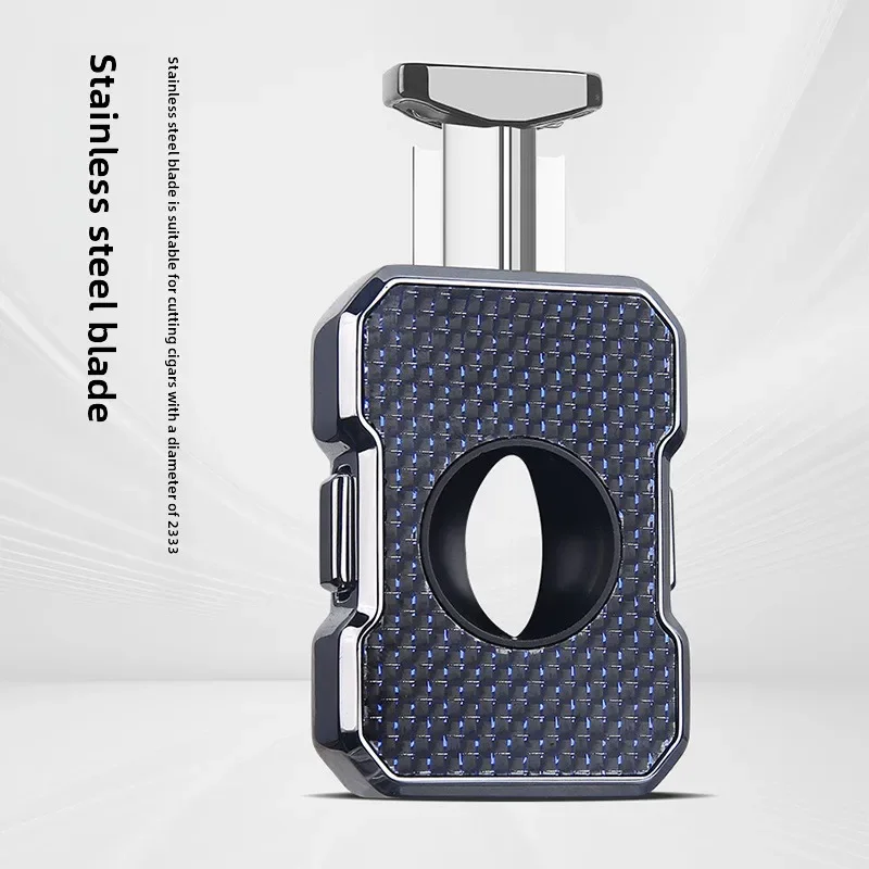 Металлические V-образные пружинные ножницы для сигар HONEST острый и портативный