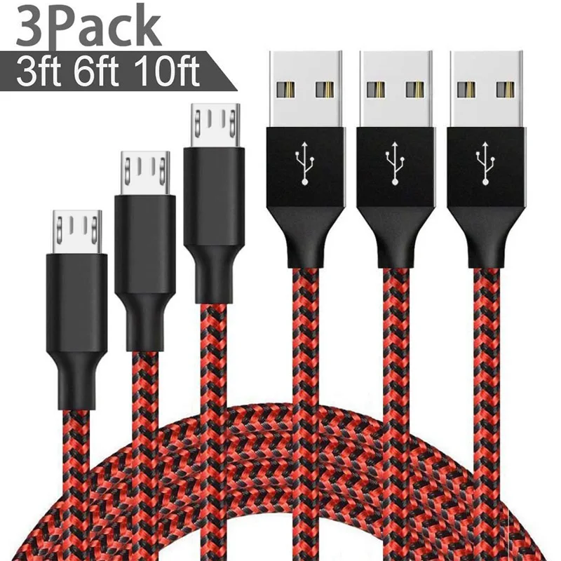 

3 шт., usb-кабель для быстрой зарядки, а, 1 м, 2 м, 3 м