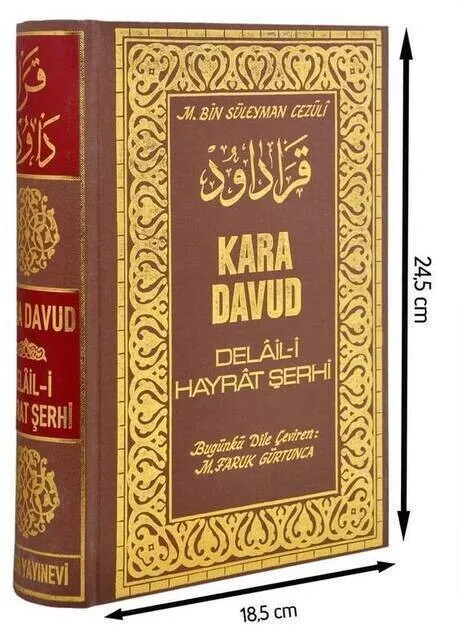 IQRAH Black-Dawud Delaili Charity Commentary Şamua Paper Turkish Religious Book