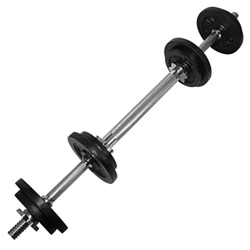 

Yes4All 50 Lbs Adjustable Dumbbell (25 Lbs X 2 Pcs) + Dumbbell Bar Connector, Combo/Set Dumbbells Weights Gym Equipment