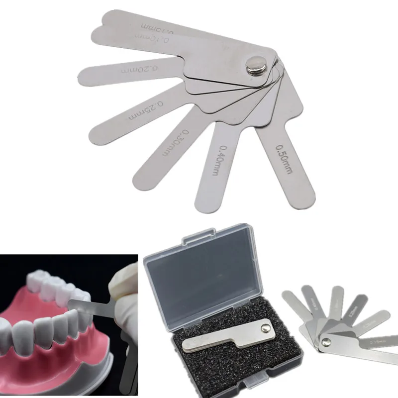 

Стоматологический измеритель интерпроксимального редуктора, линейка, измеритель зазора зубов, система возвратно-поступательного действия, IPR, ортодонтический инструмент из нержавеющей стали