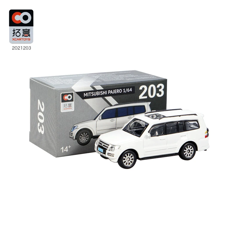 1:64 Xcartoys MITSUBISHI PAJERO SUV металлическая модель автомобиля из сплава статические