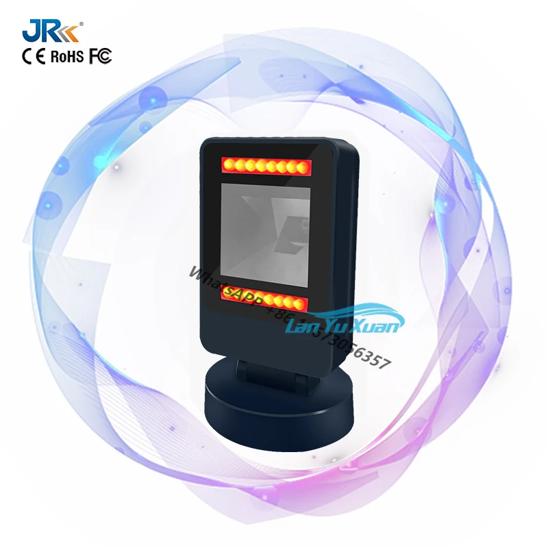 

2 Pieces JR HC-T26 Desktop Barcode Scanner 1d 2d Qr Code Wired Barcode Scanner