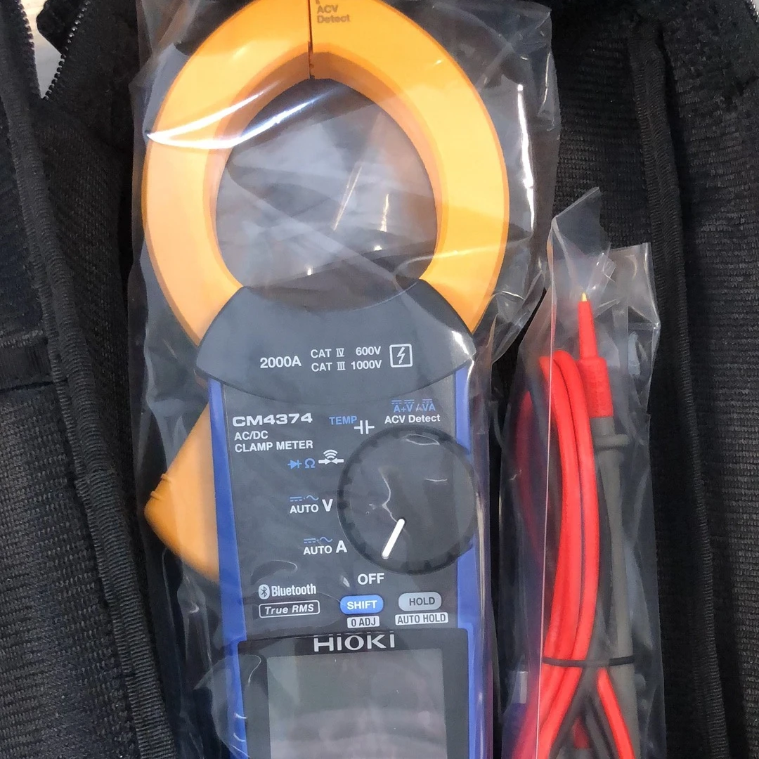 

CM4374 Hioki Made in Japan True RMS 2000A AC/DC Digital Clamp Meter With Blue-tooth Wireless Technology