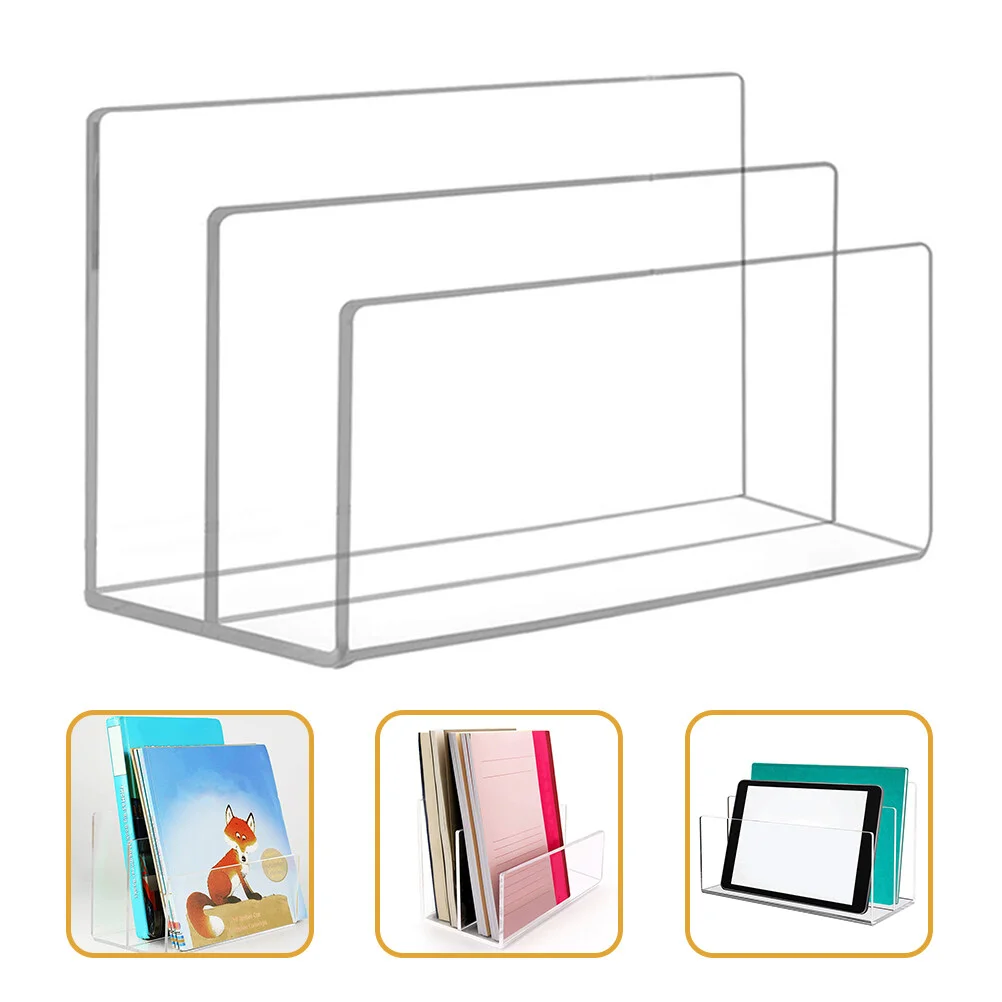 

File Rack Mail Organizer Letter Folders File Racks For Desktop Sorting Machine Holder Desk