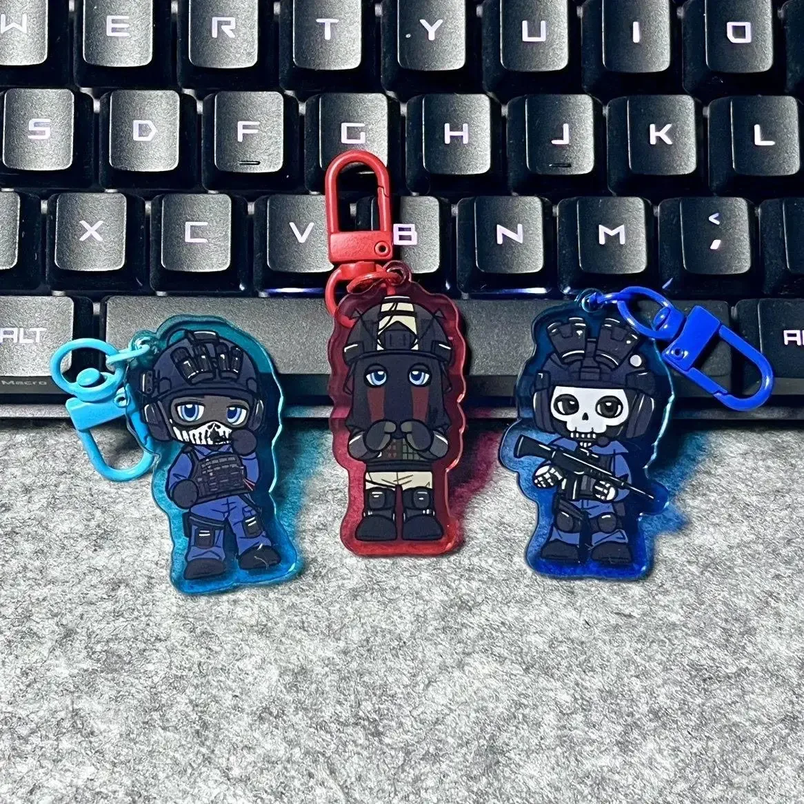 &quotАкриловый брелок Call of Duty Ghost Keegan Konig для украшения рюкзака&quot