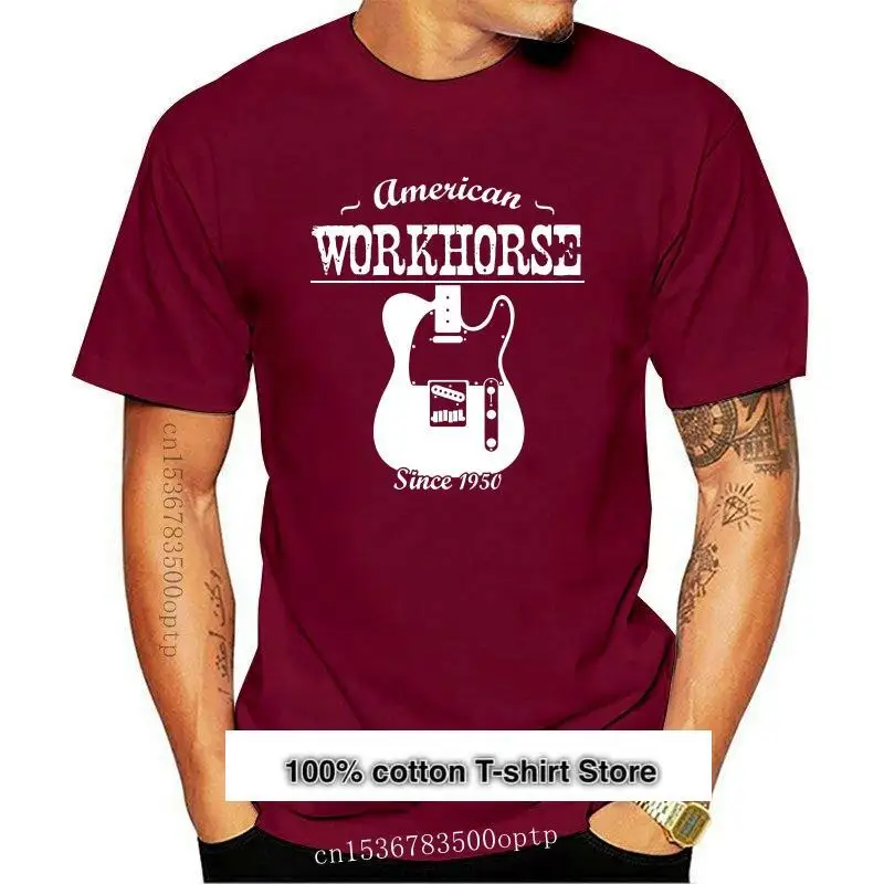 

Camiseta sin etiqueta Popular de American Workhorse Telecaster Since 1950