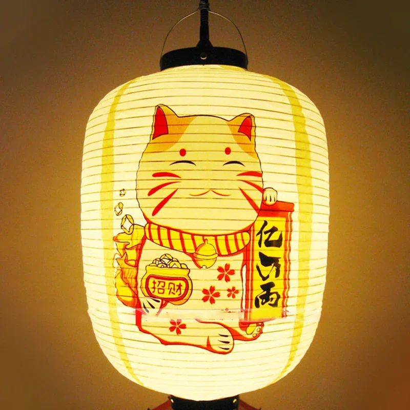 Японский фонарь для суши ресторан рекламный знак Izakaya Yakitori рамэн фонарики