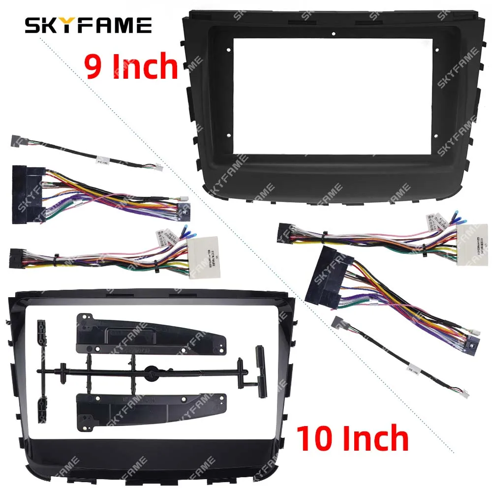 

Skyfame Car Frame Fascia Adapter Canbus Box Decoder Android Radio Dash Fitting Panel Kit For Ssangyong Rexton Musso
