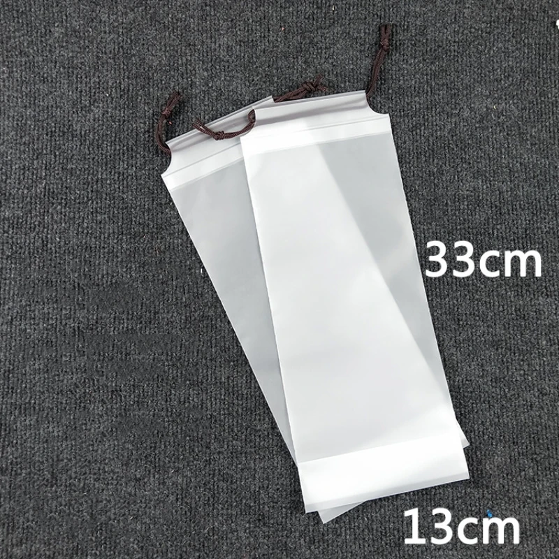 

Translucent Plastic Drawstring Bag Beach Storage Bag Waterproof Outdoor Travel Portable Accessories Umbrella Drawstring Bag
