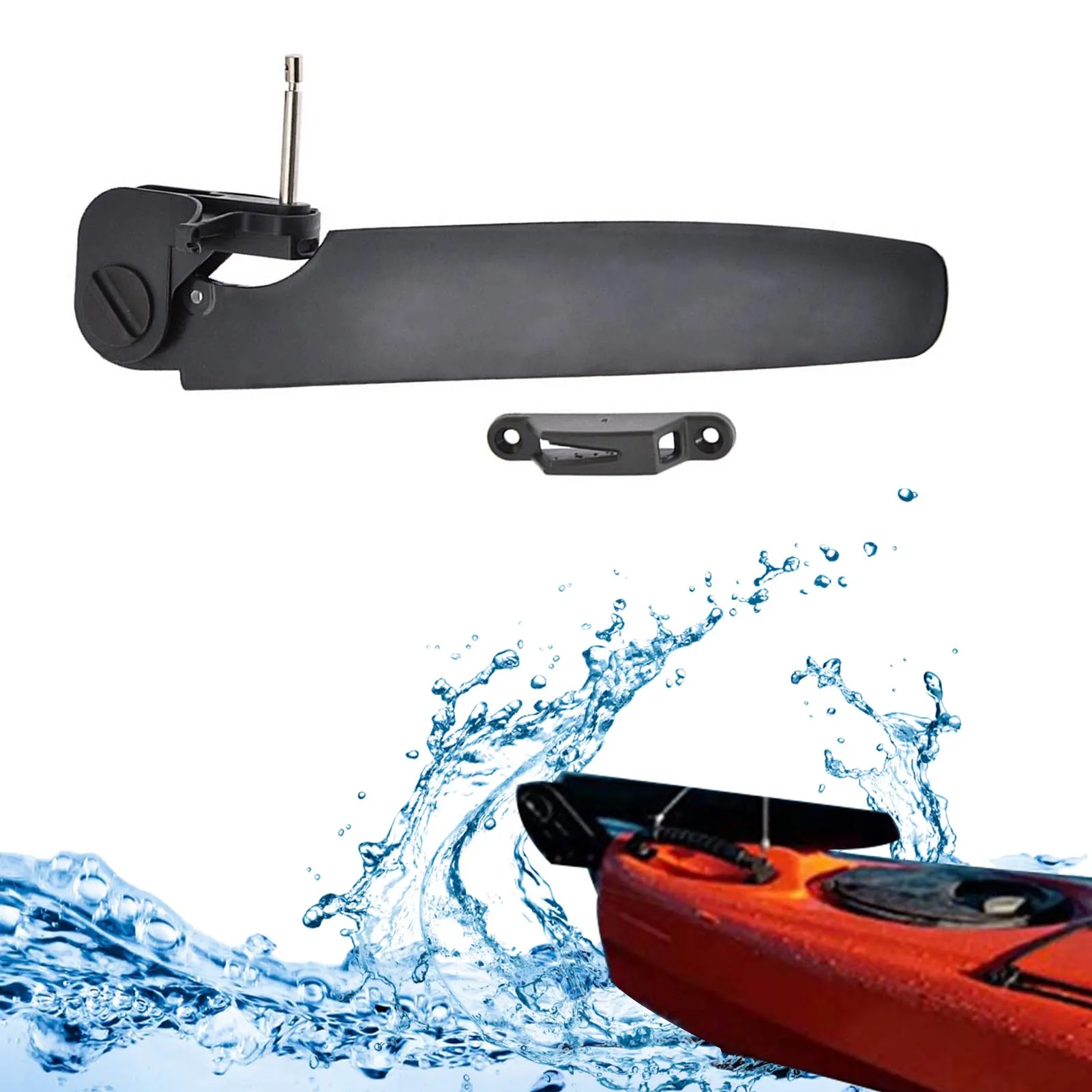 

Kayak Tail Rudder Fishing Watercraft Canoe Boat Rudder Stainless Steel Fishing Canoe Boat Rudder For Kayak Canoe Accessories For