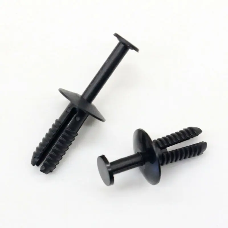 

High Quality New Useful Clips Accessory Black Expanding Rivet For BMW E30 E39 E46 E53 E60 Plastic Push-Type Retainer