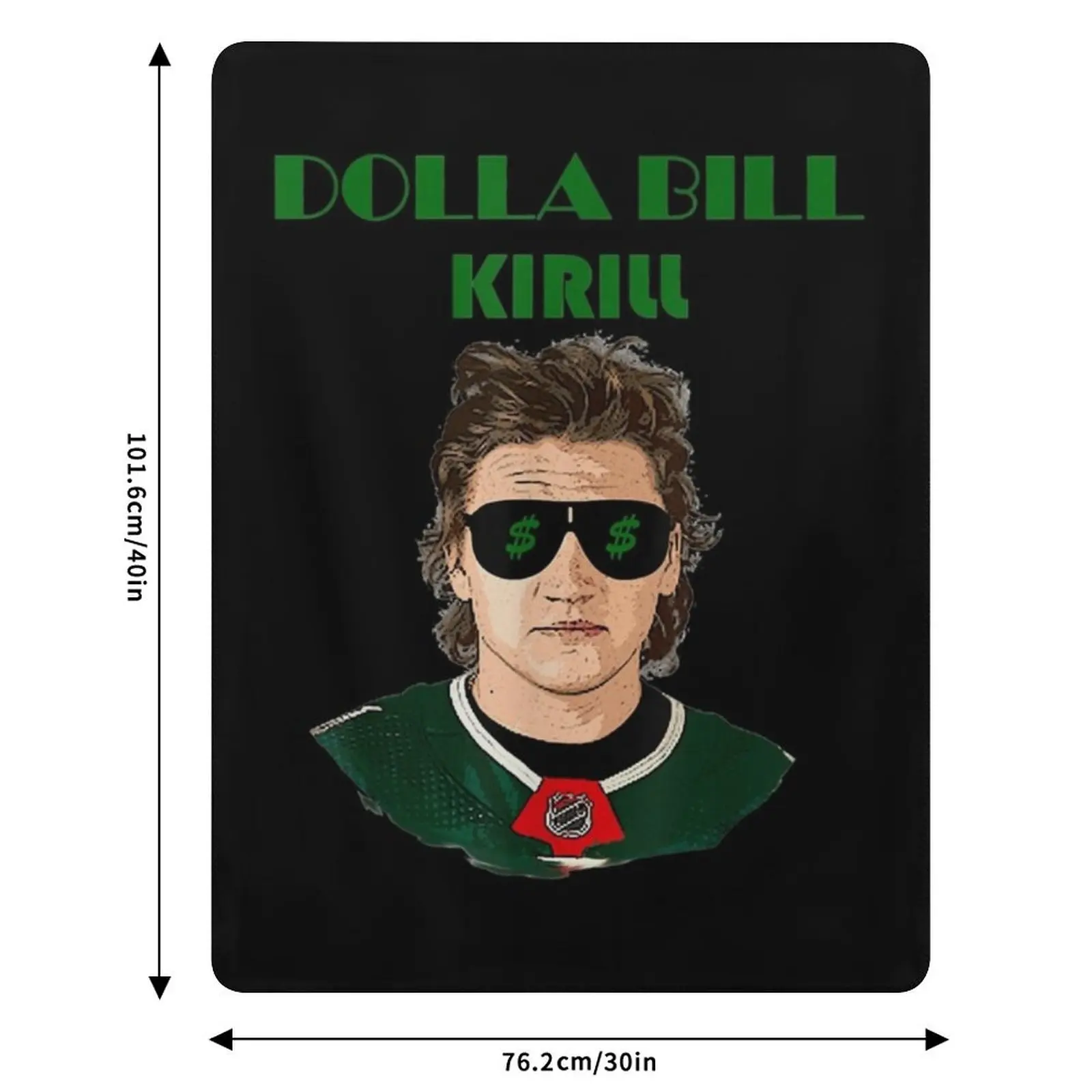 Плед Dolla Bill Kirill, Kirill Kaprizov, мягкий и уютный плед для домашних животных, детей и взрослых (art.: 3920dc2e7a818) - 3920dc2e7a818