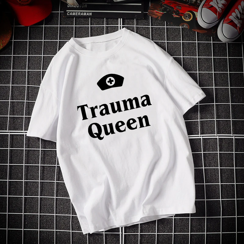 

The Ones Who Saved The World Printing Female T-shirt Nurse Queen Autumn Female Tee Fashion Short Sleeve Female,Drop Ship