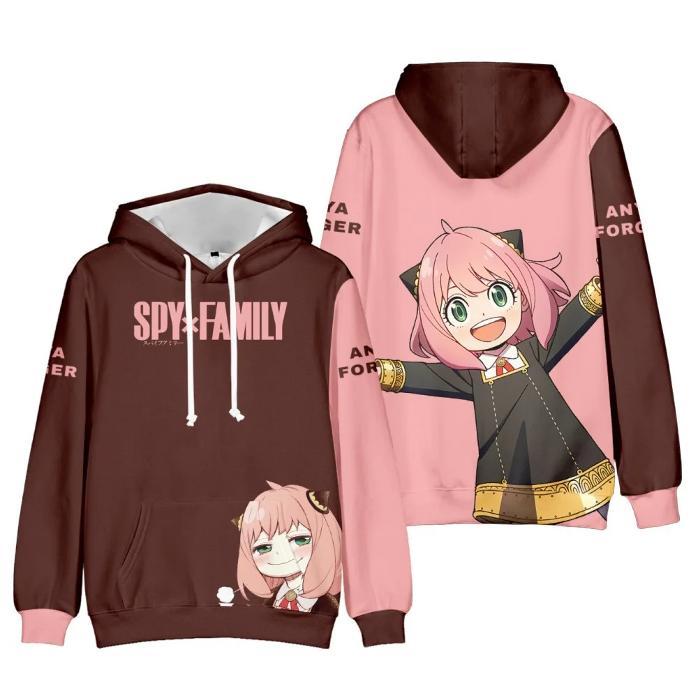 

2023 SPY X FAMILY Hoodies Women 3D Printed Cartoon Anime Hooded Pullover Cosplay Costume Hoodie Sweatshirt Boys Girls Hoodies