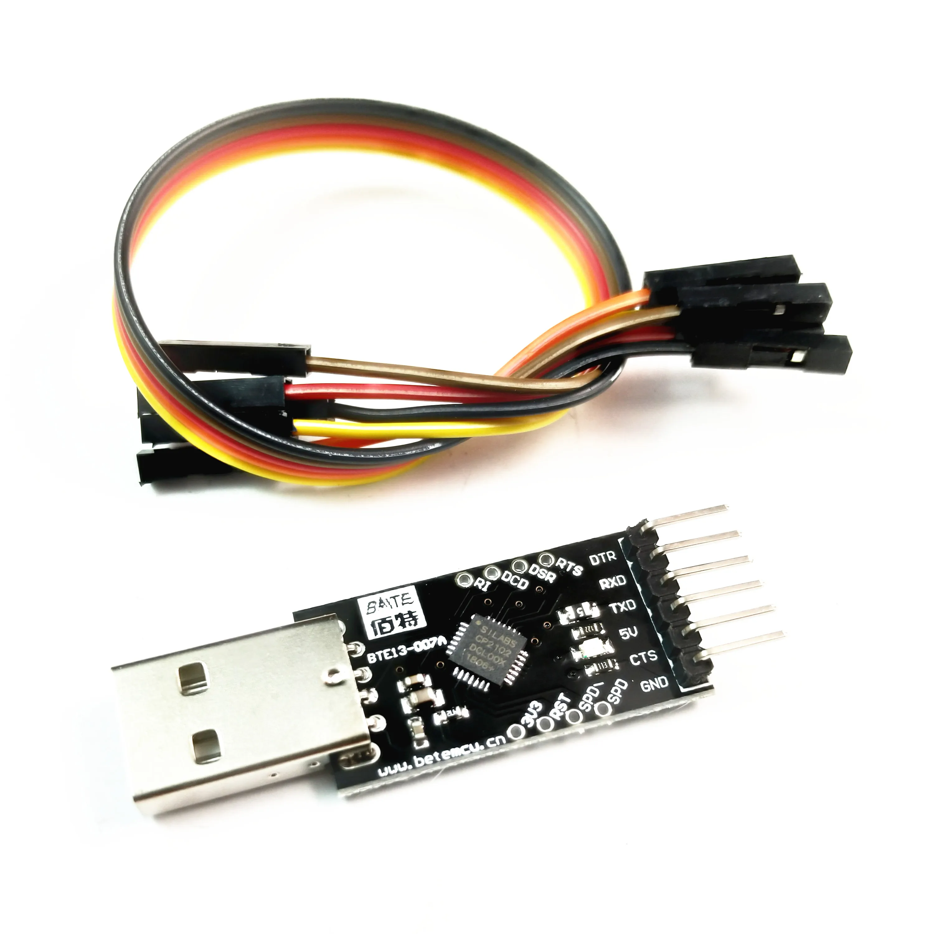 CH9102X USB 2.0 в TTL UART 6PIN модуль последовательного преобразователя заменяет CP2102 для