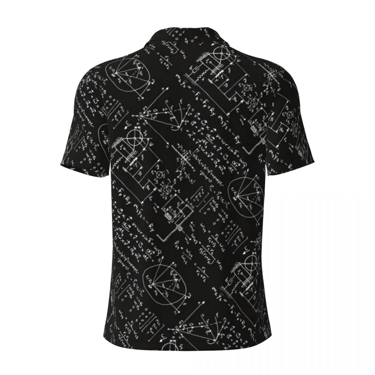 Geeky Math повседневные футболки забавные математические рубашки поло с отложным