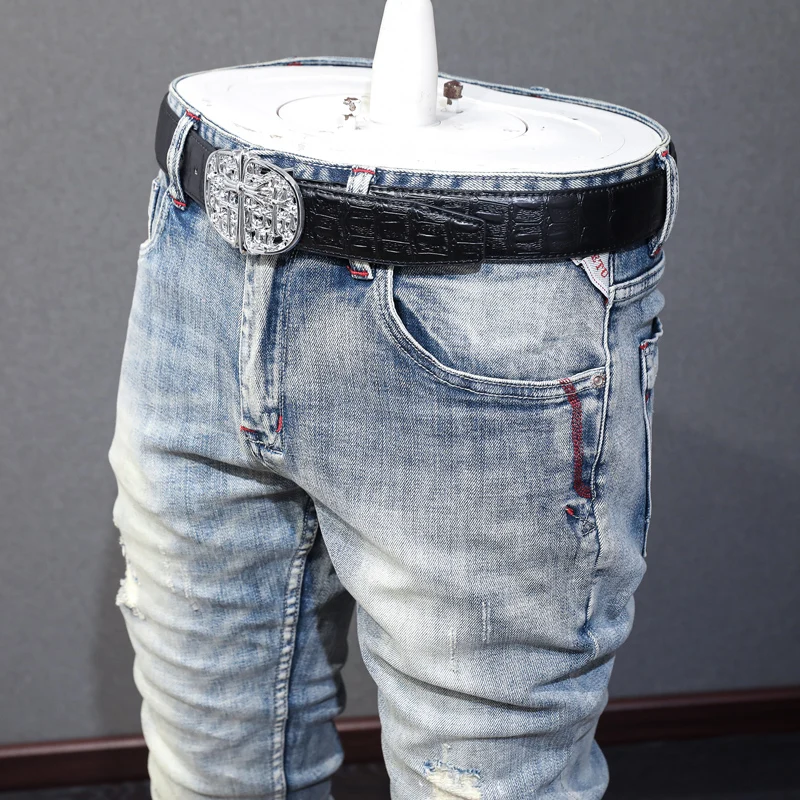 Рисунок 4 - Новые дизайнерские модные мужские джинсы