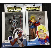 dc injustice league action figure supergirl cyborgirl joints movable model ornament toys children gifts