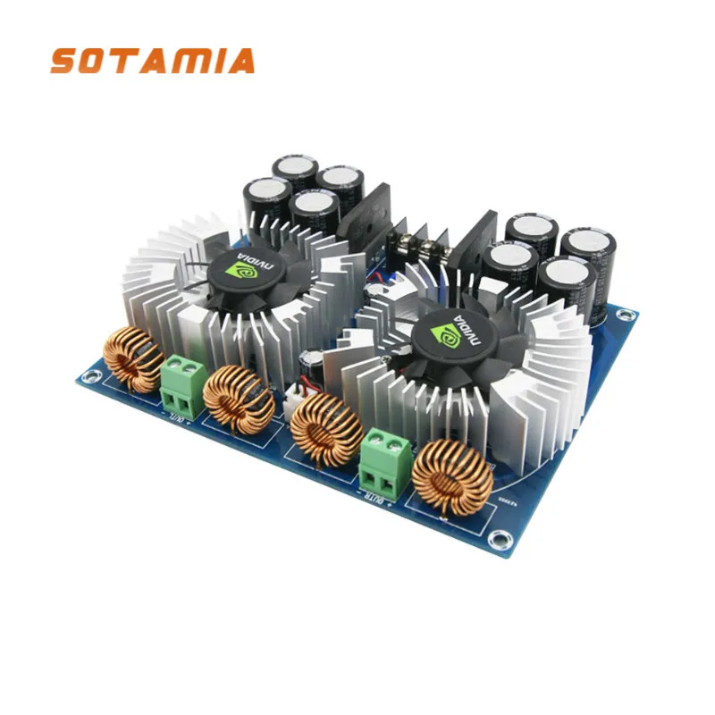 

Цифровой усилитель мощности SOTAMIA TDA8954TH, аудиоплата 420Wx2, стерео усилитель BTL, усилитель звука, динамик, домашний кинотеатр, «сделай сам»